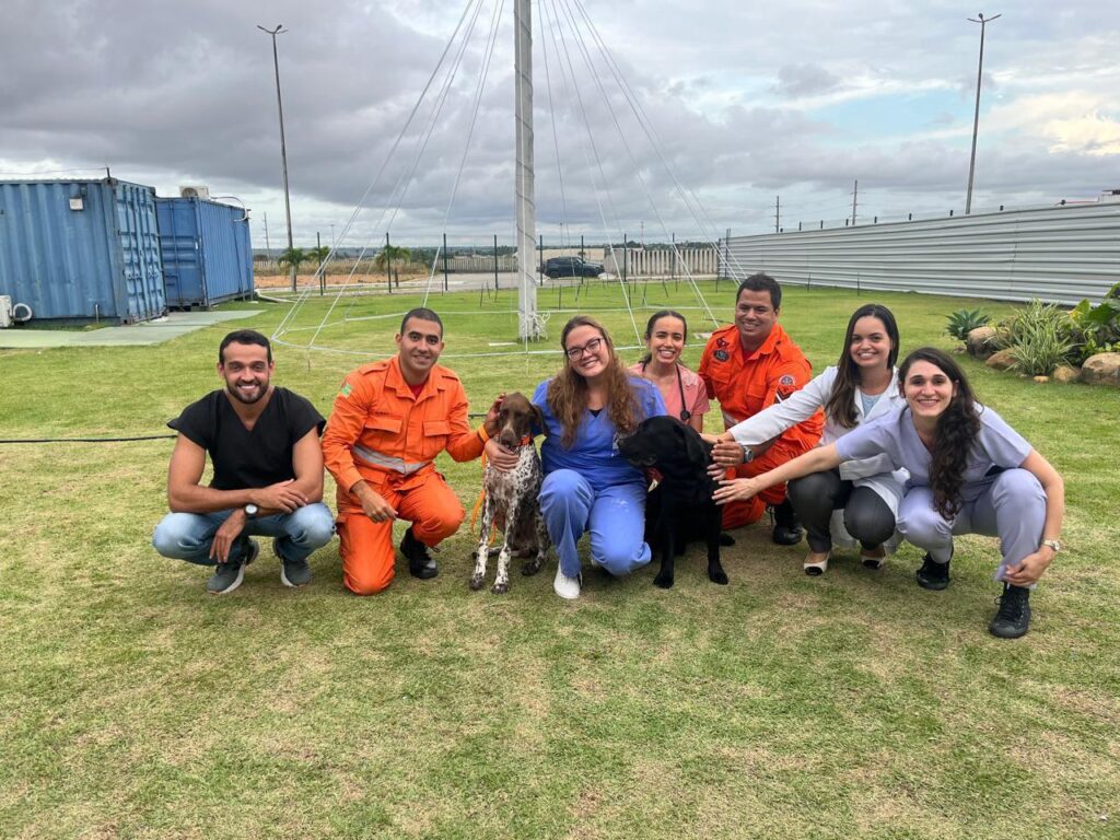 Cães bombeiros HU Lagarto