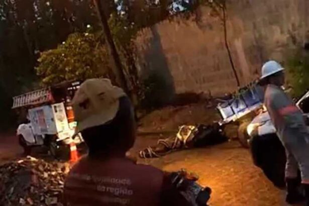 cavalo eletrocutado em Lagarto