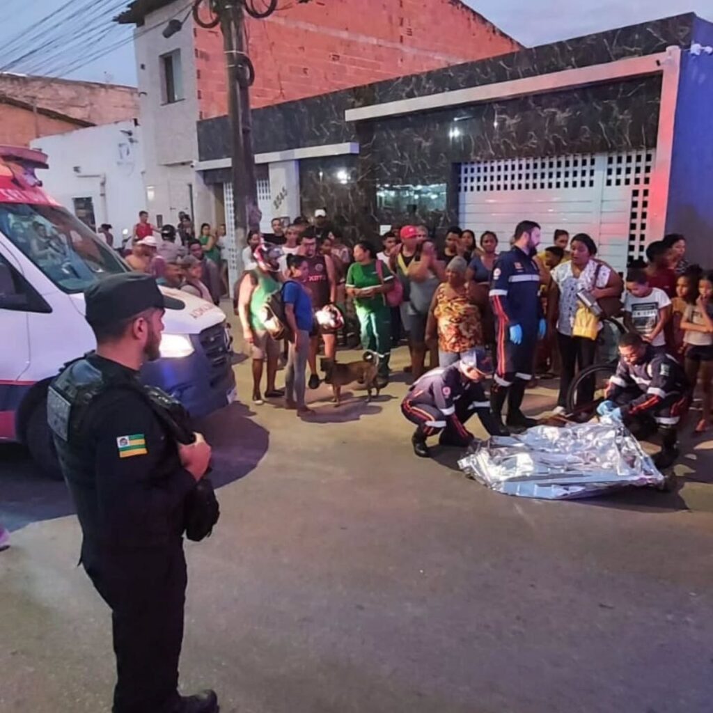 acidente Avenida Lauro Porto