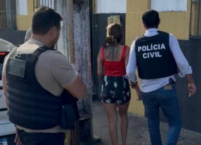mulher presa furto loja Aracaju