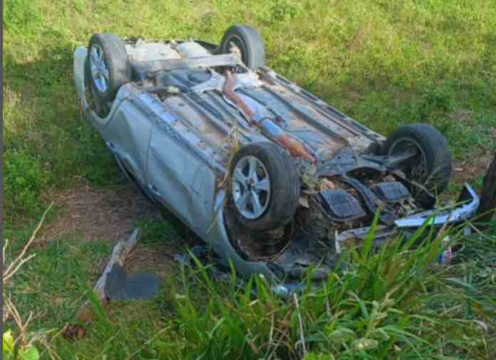 acidente Riachão do Dantas capotamento