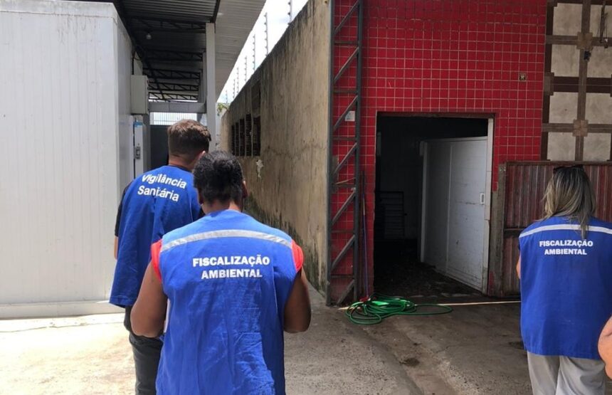 abatedouro interditado em Lagarto