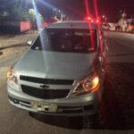 Colisão frontal registrada na rodovia SE-270, no povoado Porções, em Lagarto.