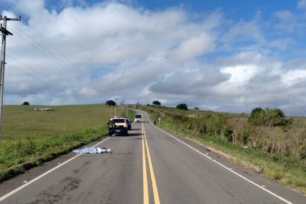 jovem motociclista morto em acidente na SE-160, Boquim
