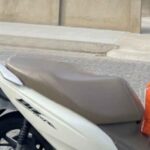 Honda Biz branca roubada no povoado Santo Antônio, em Lagarto