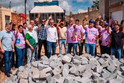 Pavimentação da Rua José Santos Libório, Lagarto, com investimento de R$ 256 mil