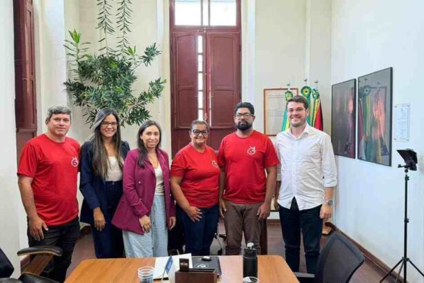 Reunião da Prefeitura de Lagarto com o SindLagarto para discutir reajuste salarial e ajustes no PCCV