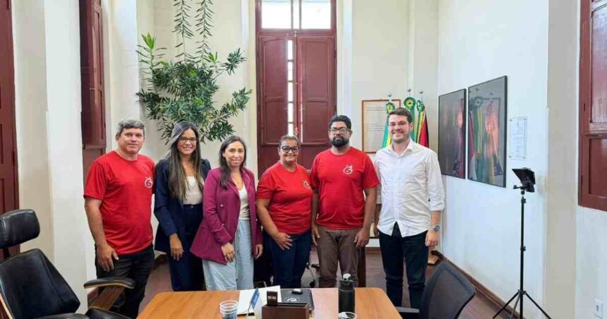 Reunião da Prefeitura de Lagarto com o SindLagarto para discutir reajuste salarial e ajustes no PCCV