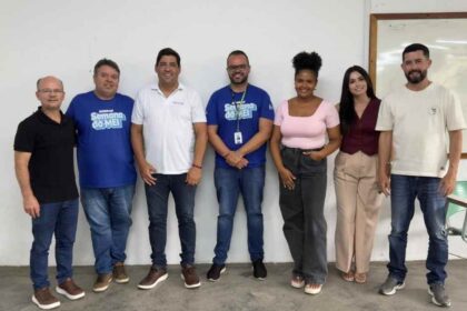 Alexsandro Carvalho Xisto em reunião do Conselho Municipal de Turismo de Lagarto, Sergipe