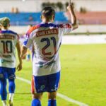 ogadores do Itabaiana comemorando vaga na Copa do Brasil 2027.