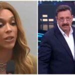 Ratinho e Erika Hilton em destaque sobre a polêmica no SBT.