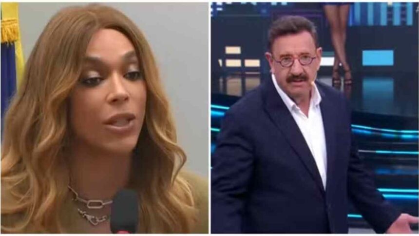 Ratinho e Erika Hilton em destaque sobre a polêmica no SBT.