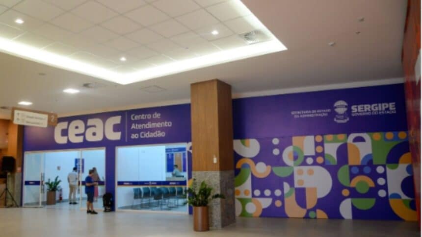 Comunicado oficial da Secretaria de Estado da Administração sobre o horário do Ceac Lagarto.