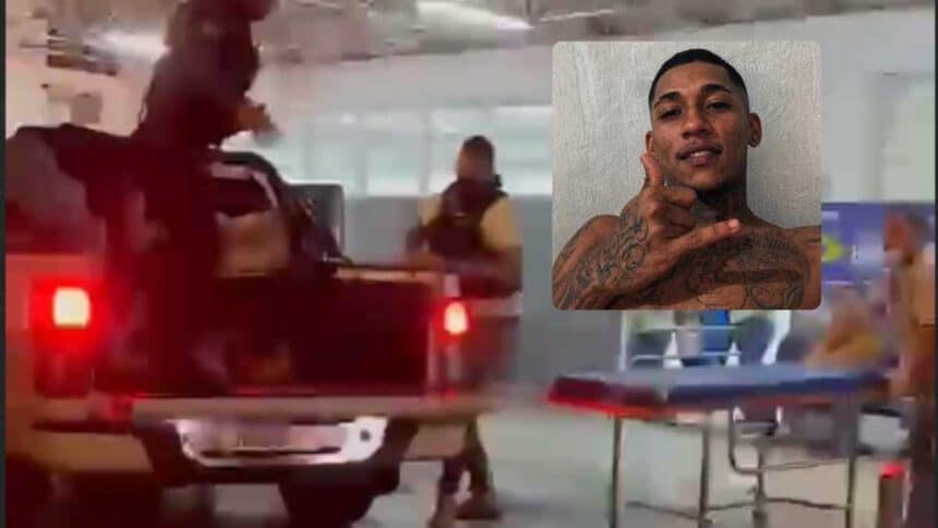 Viaturas da Polícia Militar e Civil em operação