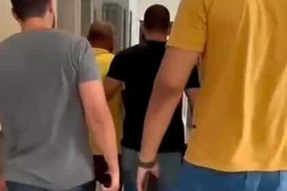 Polícia Civil e Polícia Federal em operação conjunta que resultou em um homicida preso em Lagarto.