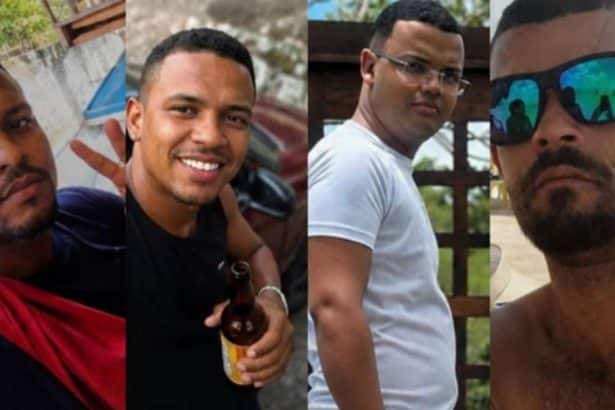 Foto das vitimas do acidente