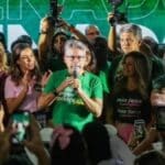 Lideranças do MDB de Sergipe reunidas na convenção partidária no Iate Clube de Aracaju.