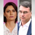 Ex-primeira-dama Michelle Bolsonaro discursando em evento do PL Mulher.