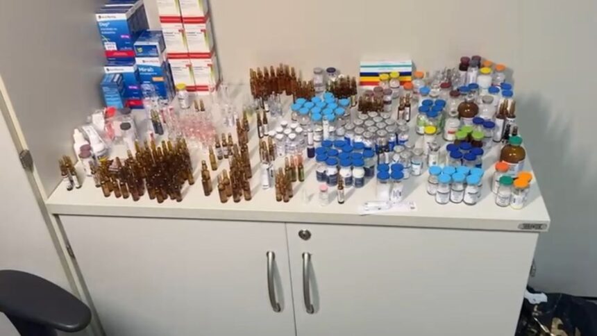 Medicamentos apreendidos