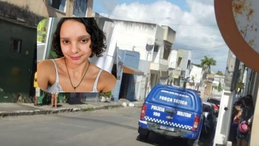 Movimentação policial do 7º Batalhão em rua residencial de Lagarto.