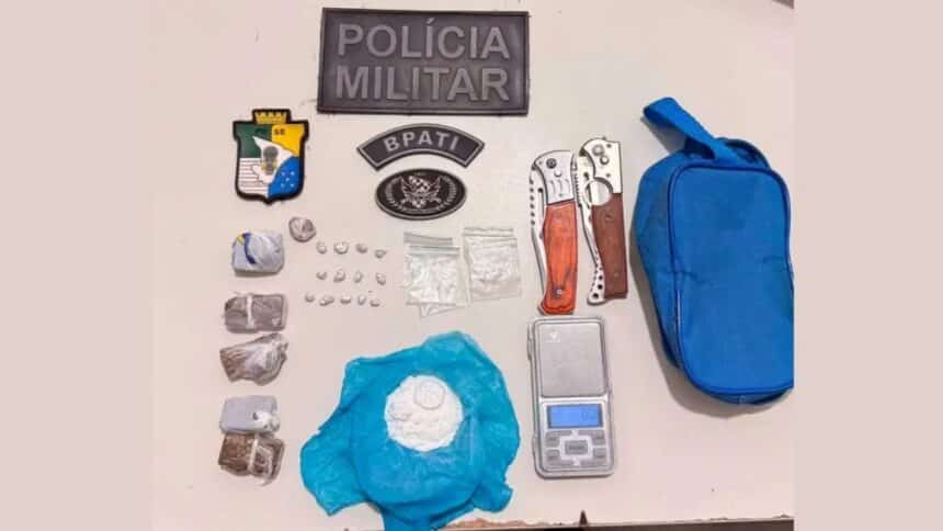 Guarnição do BPATI em fiscalização ostensiva no município de Lagarto.