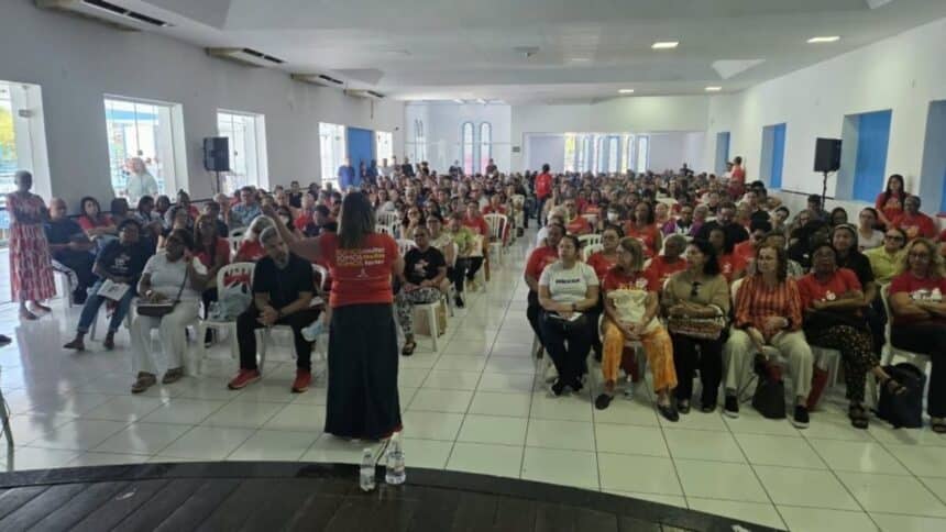 Reunião do Sintese com os professores