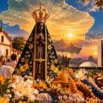 lustração sobre sincretismo e liberdade religiosa no Brasil.