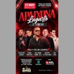 Cartaz de divulgação das atrações da 3ª edição do Apaixona Lagarto na Praça do Tanque Grande.