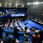 votação no Plenário do Senado Federal.